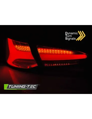 Feux arrière à LED rouges blancs pour FORD FOCUS 4 18-21 berline à hayon