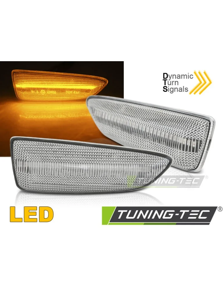 Répétiteurs latéraux à LED blancs pour OPEL ASTRA J ASTRA K ZAFIRA C INSIGNIA B