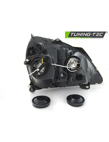 Phares halogène noirs pour RENAULT CLIO II 06.01-09.05