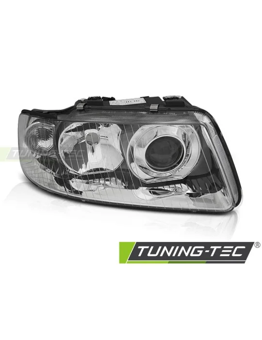 Phare halogène chromé côté droit pour Audi A3 8L (2000 - 2003)