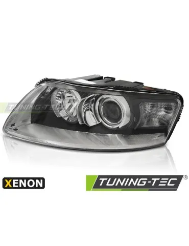 Phares au xénon chromés pour AUDI A6 C6 04.04-08