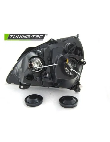 Phares halogène noirs pour RENAULT CLIO II 06.01-09.05