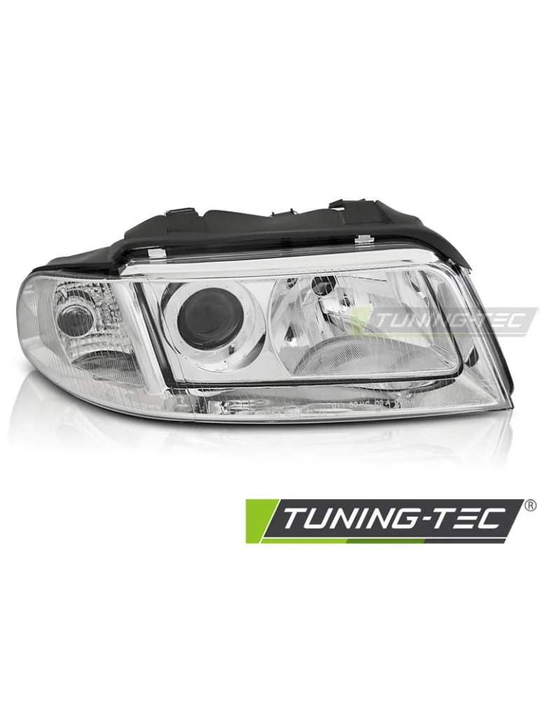 Phares halogène chromés pour AUDI A4 B5 99-00