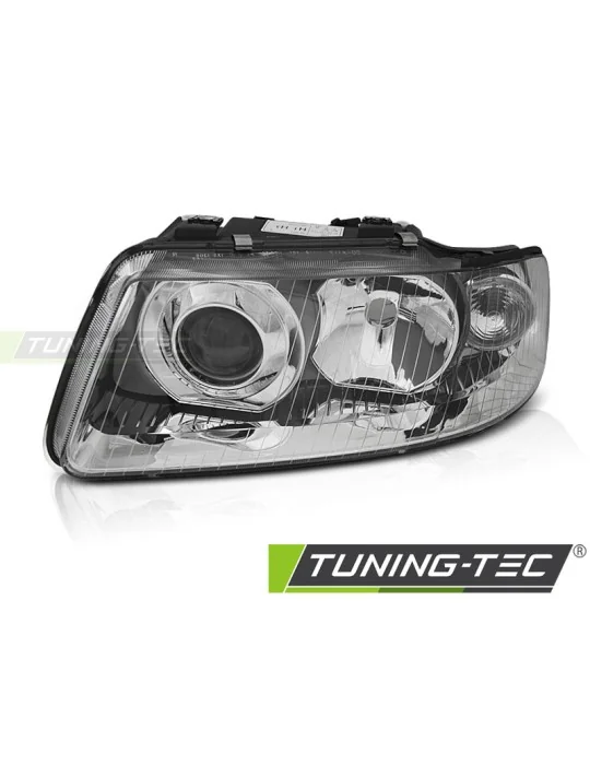 Phare halogène chromé côté gauche pour Audi A3 8L (2000 - 2003)