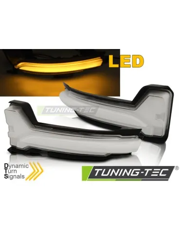 Répétiteurs latéraux à LED blancs pour FORD FOCUS MK4 18