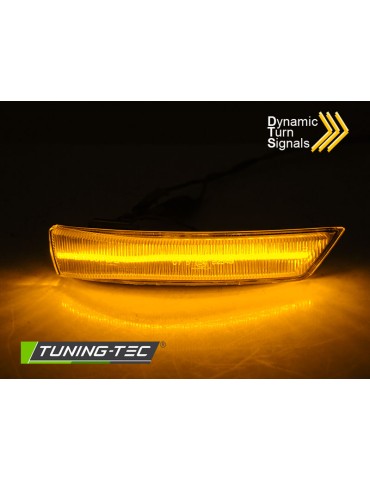 Répétiteurs latéraux à LED fumés pour FORD FOCUS MK2 MK3 08-17 MONDEO MK4 10-14