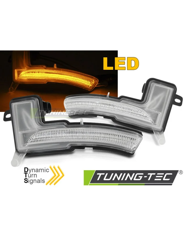 Répétiteurs latéraux à LED blancs pour RENAULT CLIO IV 16-19