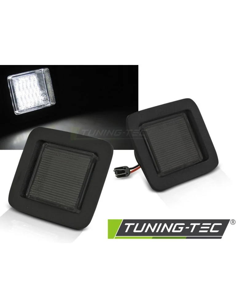 Éclairage de plaque à LED fumé pour FORD F150 XIII 15-20