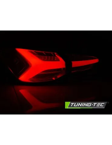 Feux arrière à LED fumés rouges pour FORD FOCUS 4 18-21 berline à hayon