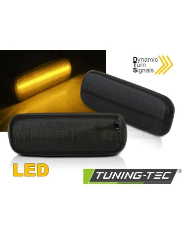 Répétiteurs latéraux à LED fumés pour CITROEN C4 04-11