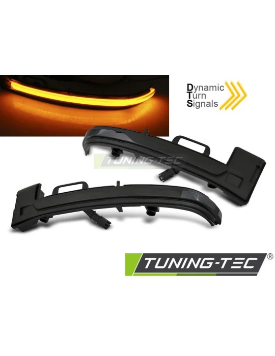 Répétiteurs latéraux à LED fumés pour Peugeot 308 (à partir de 2013)