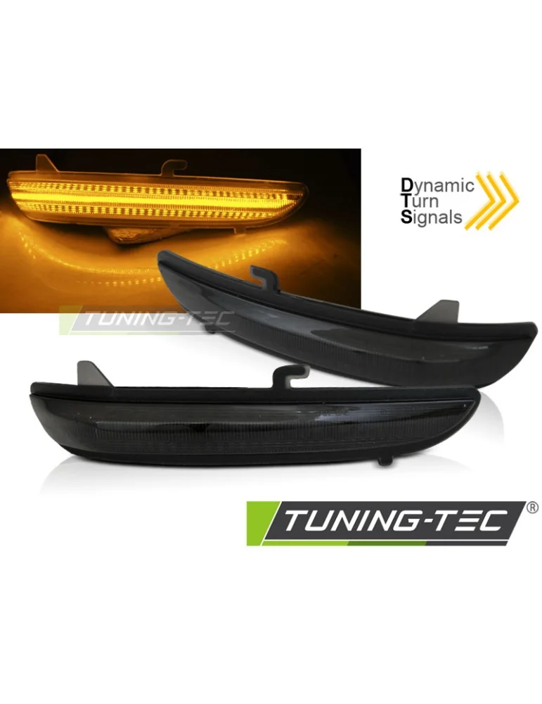 Répétiteurs latéraux à LED fumés pour PEUGEOT 208 2008 CITROEN C3