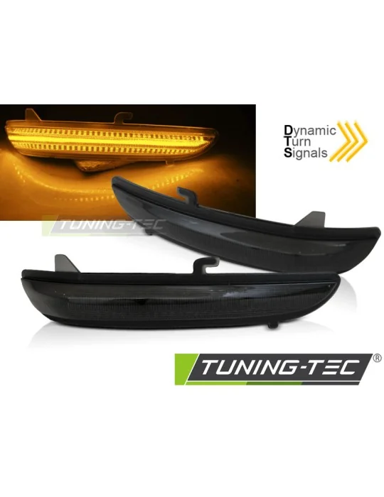 Répétiteurs latéraux à LED fumés pour Peugeot 208 2008 Citroen C3