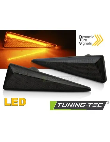 Répétiteurs latéraux à LED fumés pour RENAULT MEGANE MK2 SCENIC