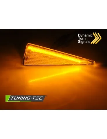 Répétiteurs latéraux à LED fumés pour RENAULT MEGANE MK2 SCENIC
