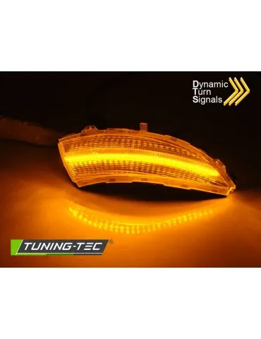 Répétiteurs latéraux à LED fumés pour RENAULT CLIO IV 12-16