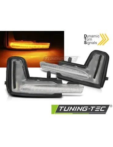 Répétiteurs latéraux à LED blancs pour VOLVO XC90 MK II 14-20
