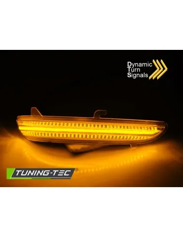 Répétiteurs latéraux à LED blancs pour PEUGEOT 208 2008 CITROEN C3