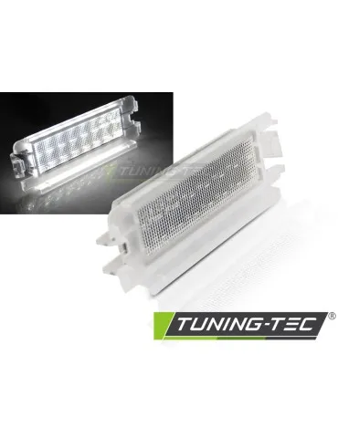 Éclairage de plaque à LED pour RENAULT CLIO II 01-04 DACIA LOGAN 04-12 SANDERO 08-12
