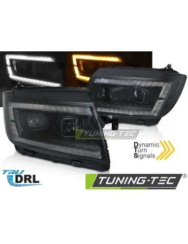 Phares noirs pour VW CRAFTER II 2017