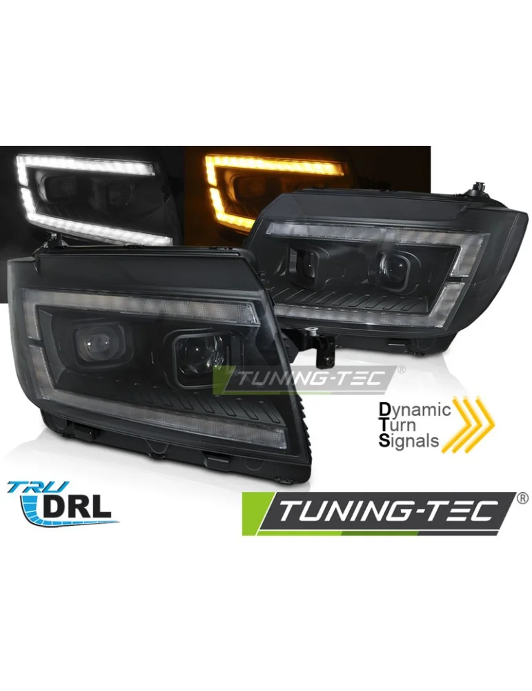 Phares noirs pour VW CRAFTER II 2017