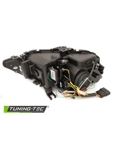 Phares au xénon noirs pour AUDI A4 B8 12-15