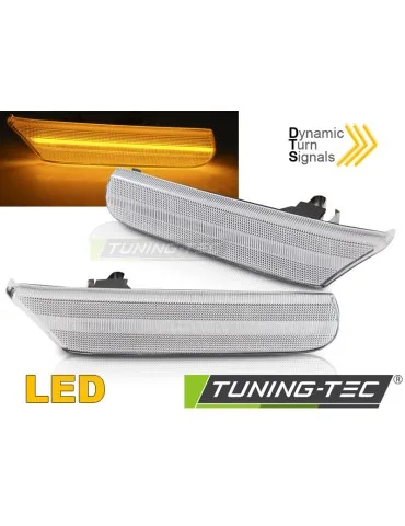 Répétiteurs latéraux à LED blancs pour PORSCHE 911 996 BOXSTER 986