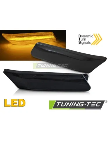 Répétiteurs latéraux à LED fumés pour PORSCHE 911 997 CARRERA 04-09 BOXSTER 987 05-08