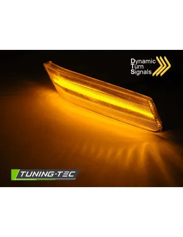 Répétiteurs latéraux à LED fumés pour PORSCHE 911 997 CARRERA 04-09 BOXSTER 987 05-08