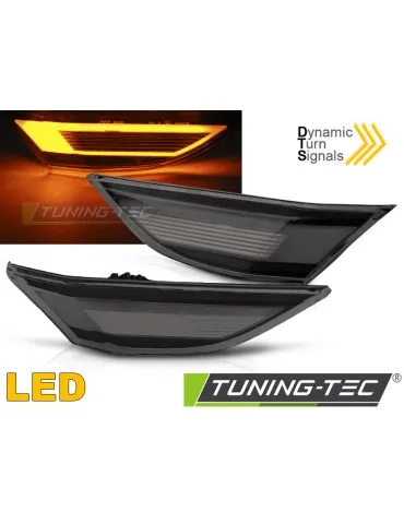 Répétiteurs latéraux à LED fumés pour PORSCHE 911 991 CARRERA 11-15