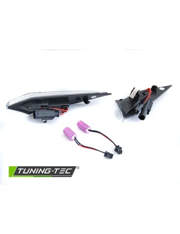 Répétiteurs latéraux à LED fumés pour PORSCHE 911 991 CARRERA 11-15