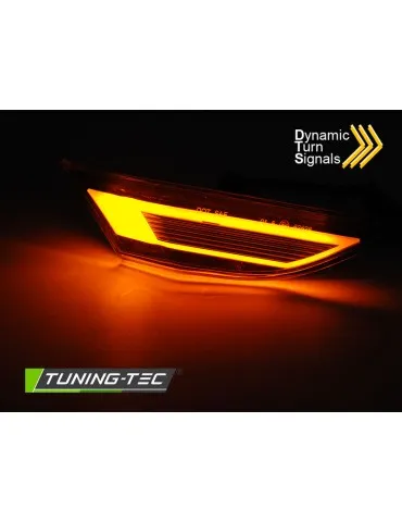 Répétiteurs latéraux à LED blancs pour PORSCHE 911 991 CARRERA 11-15