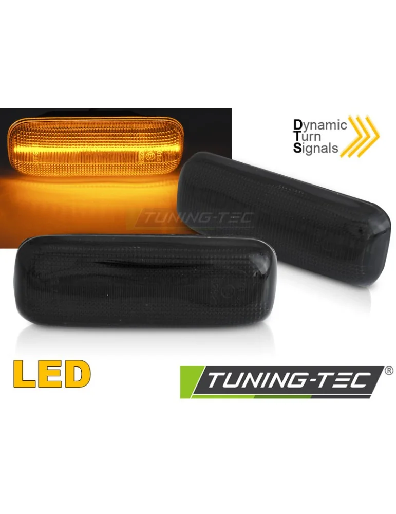 Répétiteurs latéraux à LED fumés pour MERCEDES ML W163 98-05