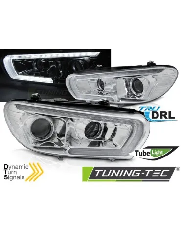 Phares à LED chromés pour VW SCIROCCO 08-04.14