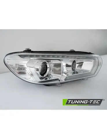 Phares à LED chromés pour VW SCIROCCO 14-17