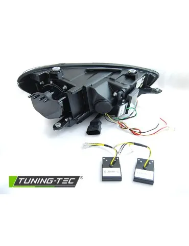 Phares à LED chromés pour VW SCIROCCO 14-17