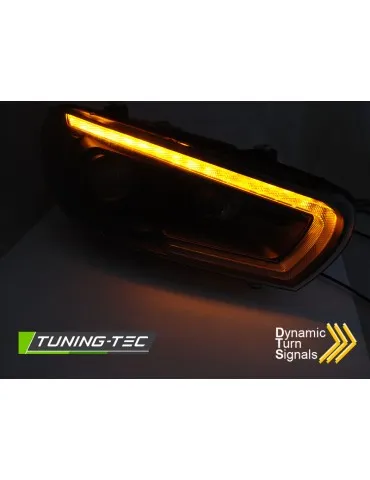Phares au xénon noirs pour VW SCIROCCO 08-04.14