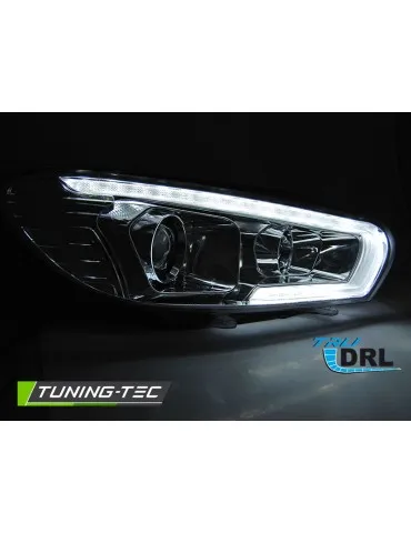 Phares au xénon chromés pour VW SCIROCCO 08-04.14