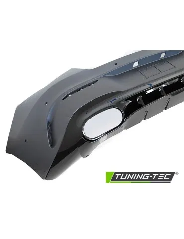 Pare-chocs avant noir pour MERCEDES CLA W118 19-23