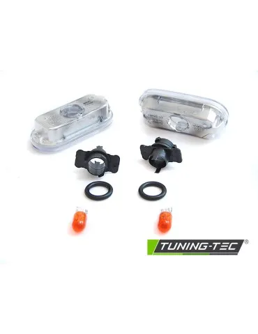 Répétiteurs latéraux à LED chromés pour VW GOLF 4 BORA 95- GOLF 3 95- IBIZA 95-99 TOLEDO