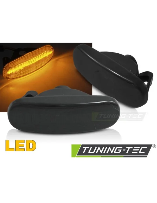Répétiteurs latéraux à LED fumés pour Fiat Punto Panda Stilo Idea Linea Multipla