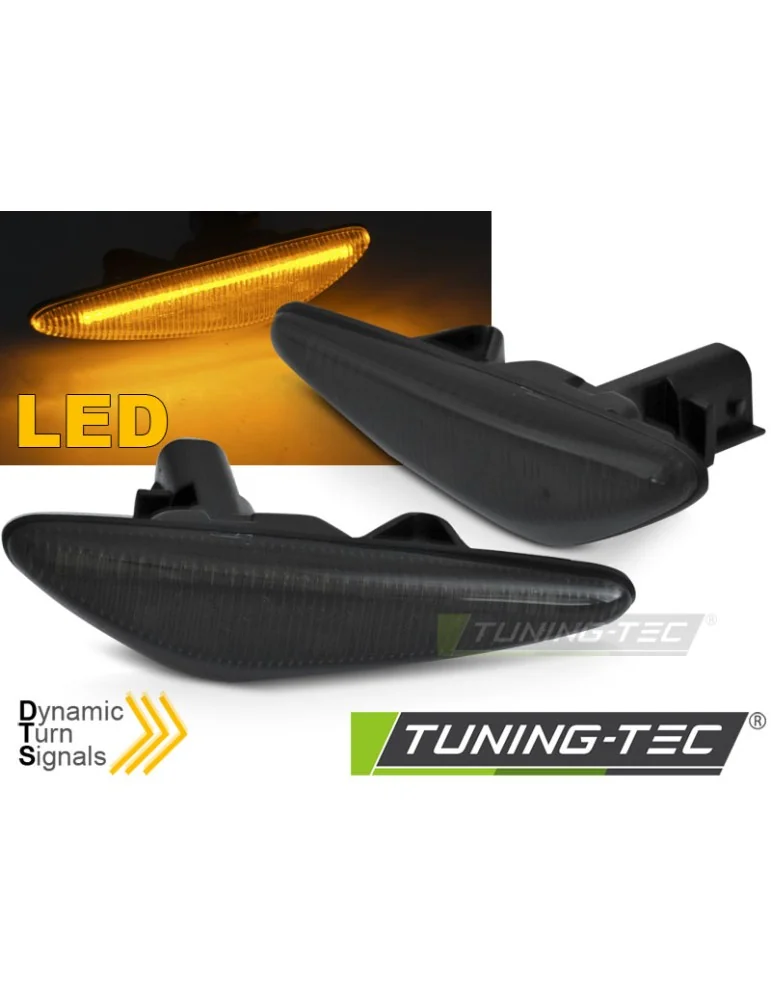 Répétiteurs latéraux à LED fumés pour MAZDA 5 6 MX-5 RX
