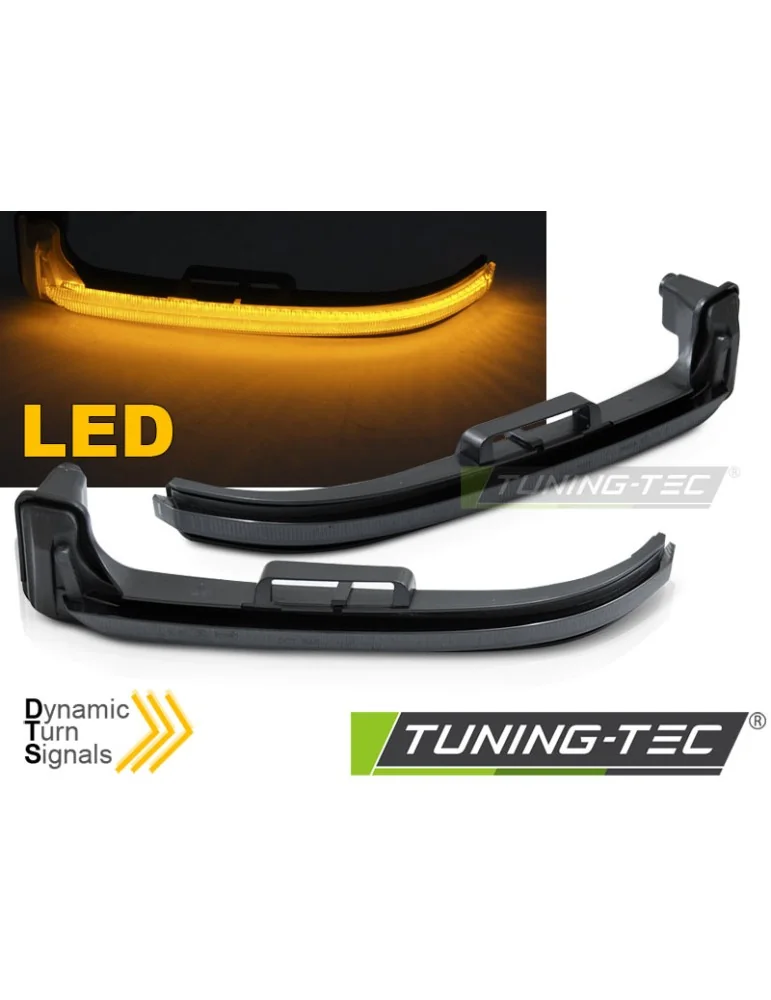 Répétiteurs latéraux à LED fumés pour PEUGEOT 3008 16- 5008 17