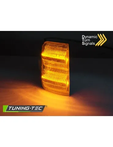 Répétiteurs latéraux à LED fumés pour PEUGEOT BOXER FIAT DUCATO CITROEN JUMPER