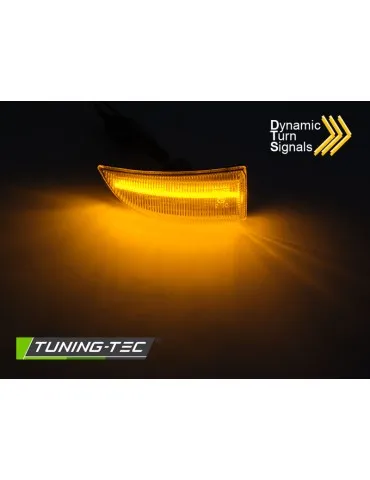 Répétiteurs latéraux à LED blancs pour RENAULT SCENIC III MEGANE III
