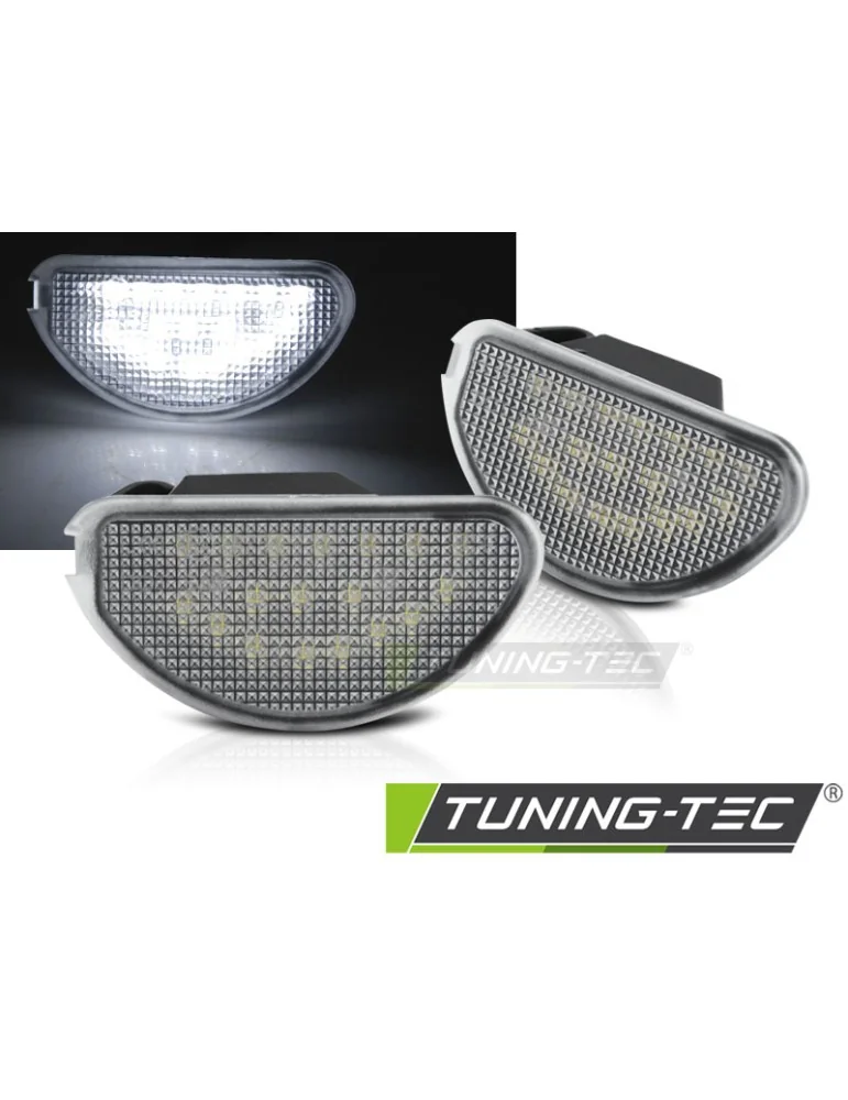 Éclairage de plaque à LED pour TOYOTA AYGO 05-14