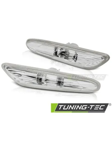 Répétiteurs latéraux blancs pour BMW E81 82 87 88 E90 91 92 93 X1 09-12
