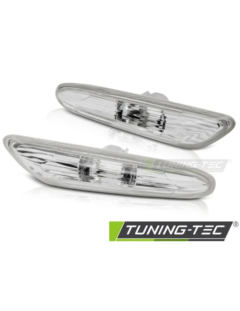 Répétiteurs latéraux blancs pour BMW E81 82 87 88 E90 91 92 93 X1 09-12