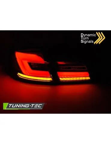 Feux arrière à LED fumés rouges pour BMW F10 10-16