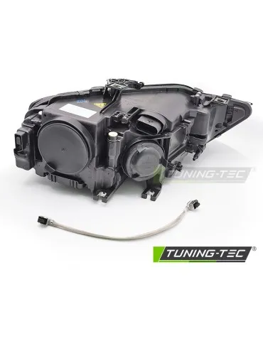 Phares au xénon noirs pour AUDI A4 B8 12-15
